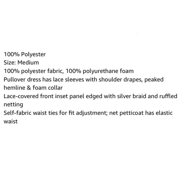 Girls Victorian Vampira Vintage Gothic Vampire Dress Costume - Picture 4 of 11